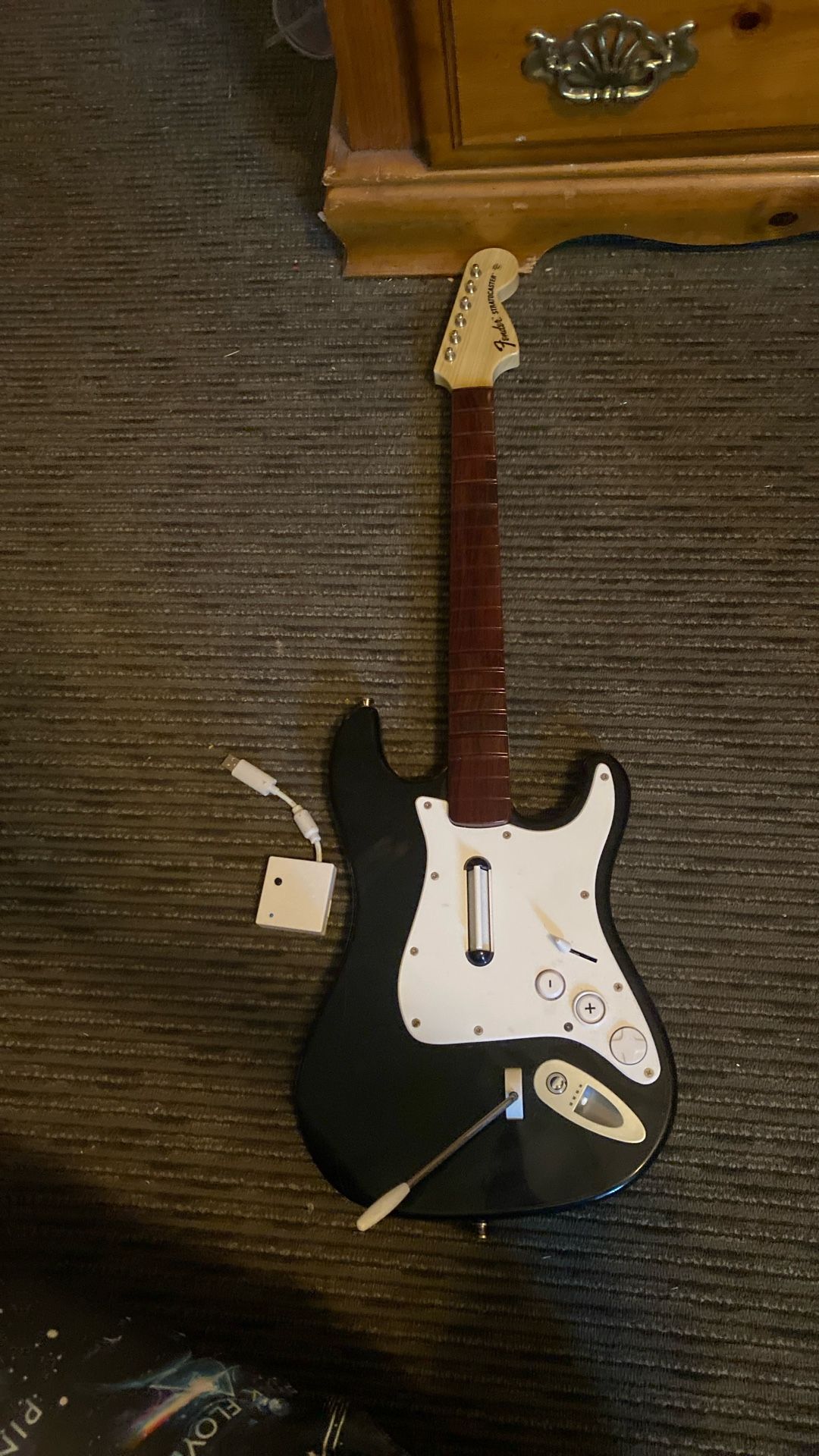 Rock Band Wii Guitar With Dongle