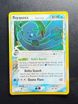 Rayquaza ex delta species (LP-) *Rare Card*