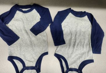 Carter's Baby Boy 2-Pack Long-Sleeve Raglan Bodysuits