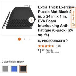 Thick Pizzle Mat 24sqft 