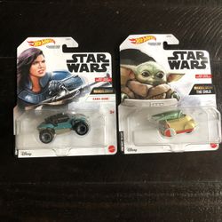 Hot Wheels Star Wars The Mandalorian Cara Dune and The Child