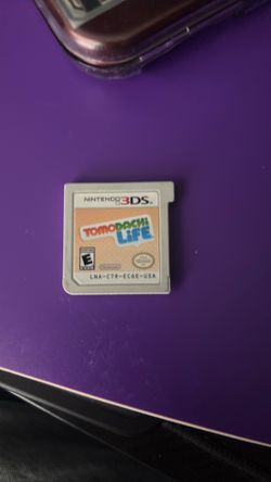 Tomodachi Life 3DS Cartidge