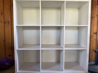 White 9-Cube Storage Organizer