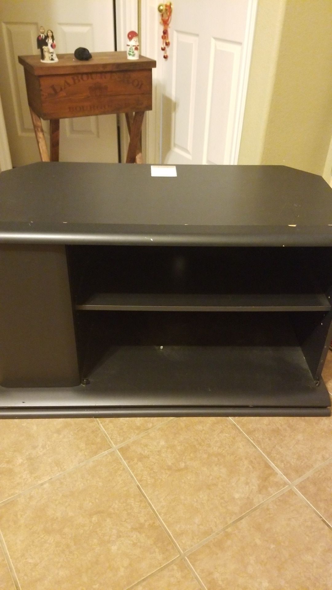 Black TV Stand