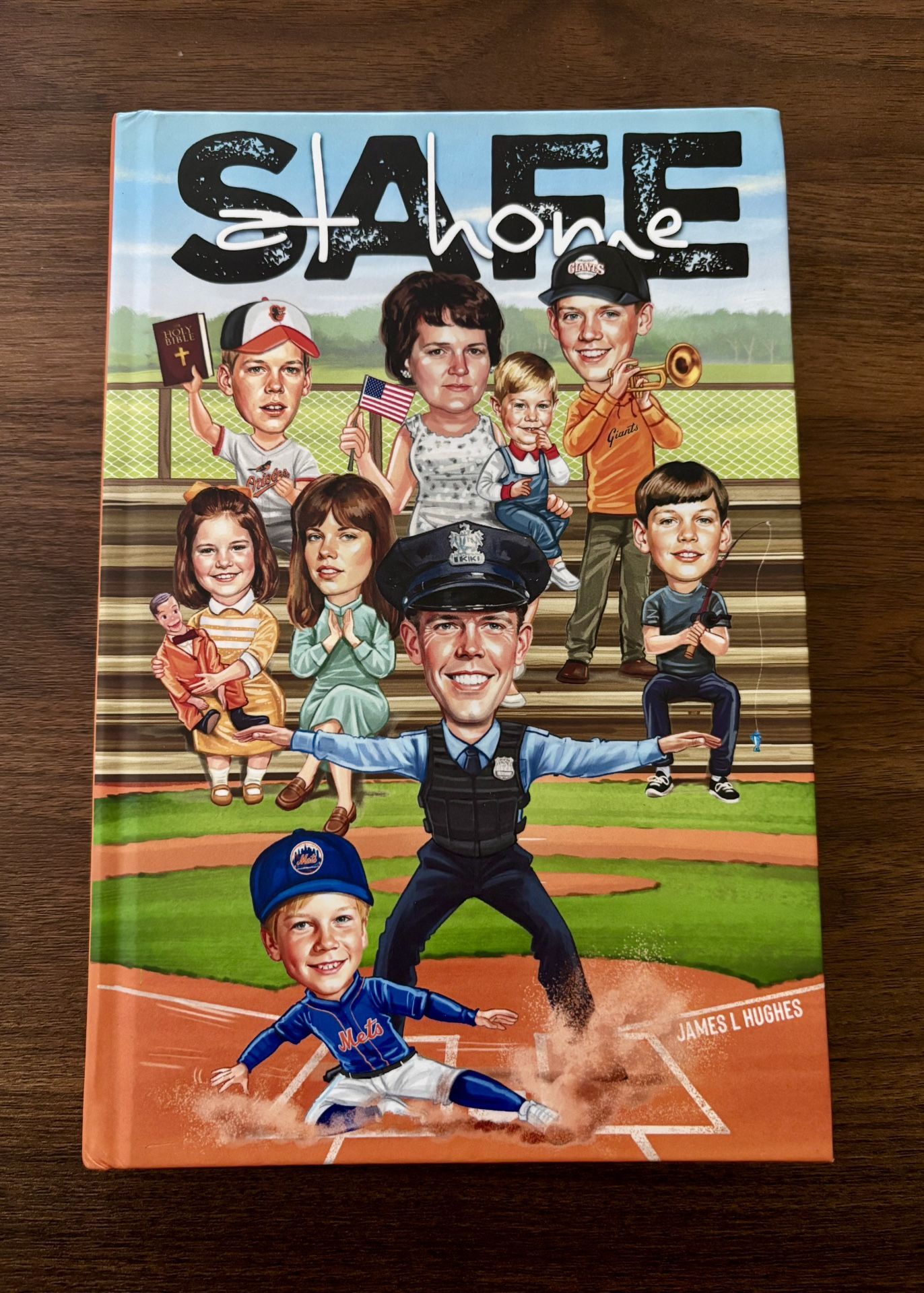 New Book titled- Safe at Home / Autographed By The Author