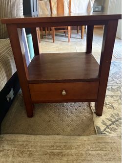 Set of TWO side tables