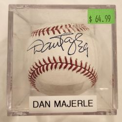 Dan Marjerle, Signed Baseball,  CofA

Phoenix Suns, Clevland Cavaliers,  Miami Heat