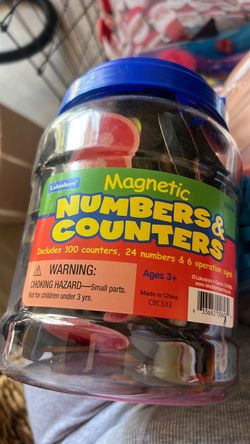 Lakeshore Magnetic Numbers & Counters Set