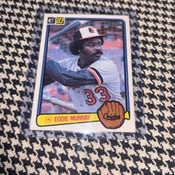 Donruss Eddie Murray 1982 Baseball Card 