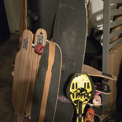 Longboard skateboards