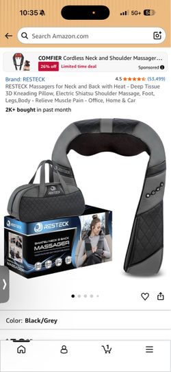 RESTECH Neck and Shoulder Massager with Heat