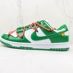 Nike Dunk Low Off White Pine Green 52 