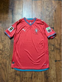 Portugal 2026 World Cup Home Jersey Size L Player Version + WC Patch