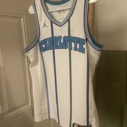 Charlotte Hornets NBA Throwback Jersey 