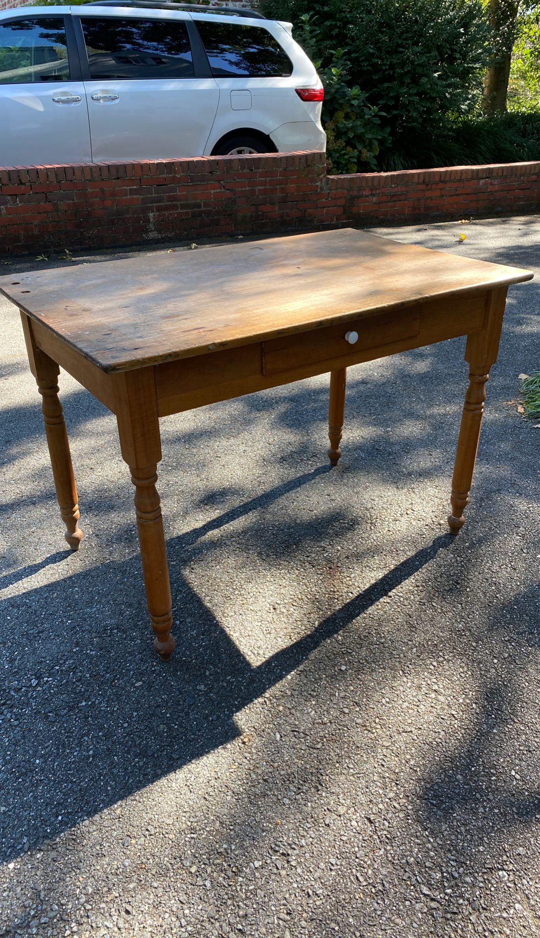 Antique Pine Table, Free