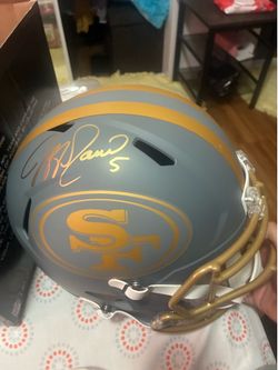Jeff Garcia signed helmet 49ers