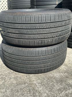 (2) Two Excellent Used Tires 235/45R18 Hankook Ventus S1 A/S.