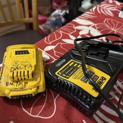 Dewalt Charger And Battery 