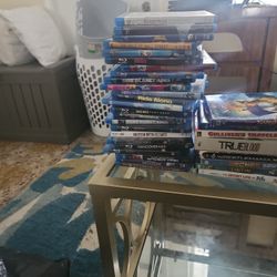 44 Games And ASSORTED BLU-RAY AND DVDS