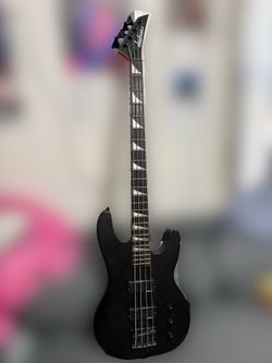 Jackson Black Bass Guitar