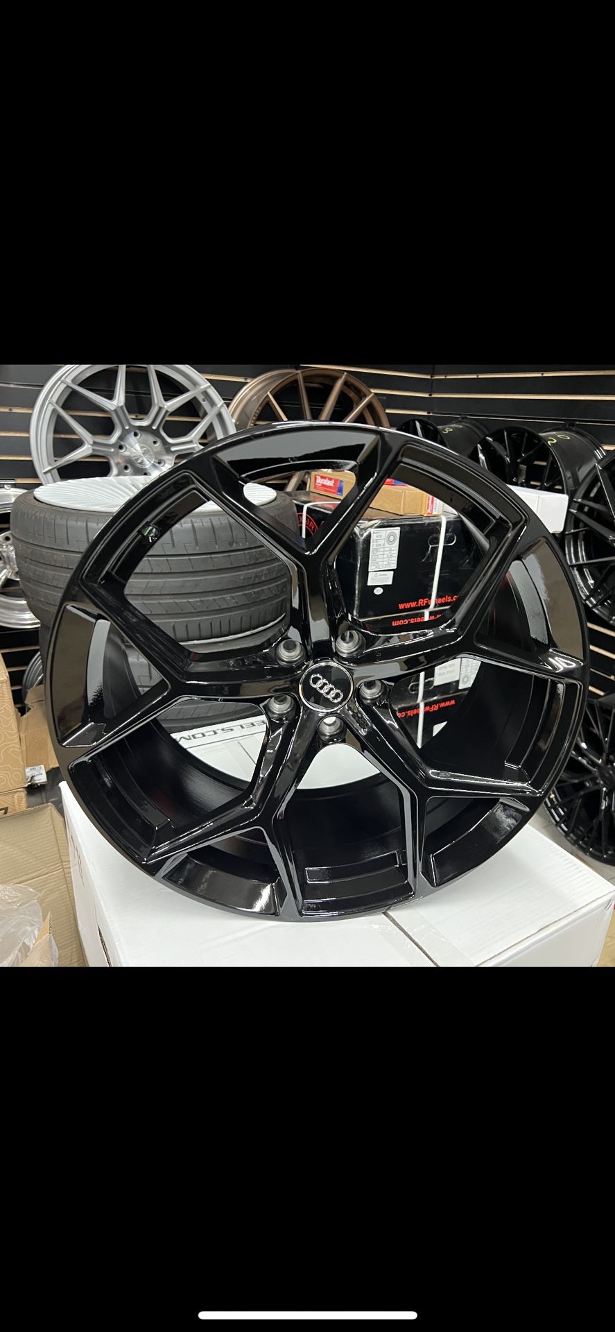 Audi S3 A4 18” New RS Style Rims Tires Set