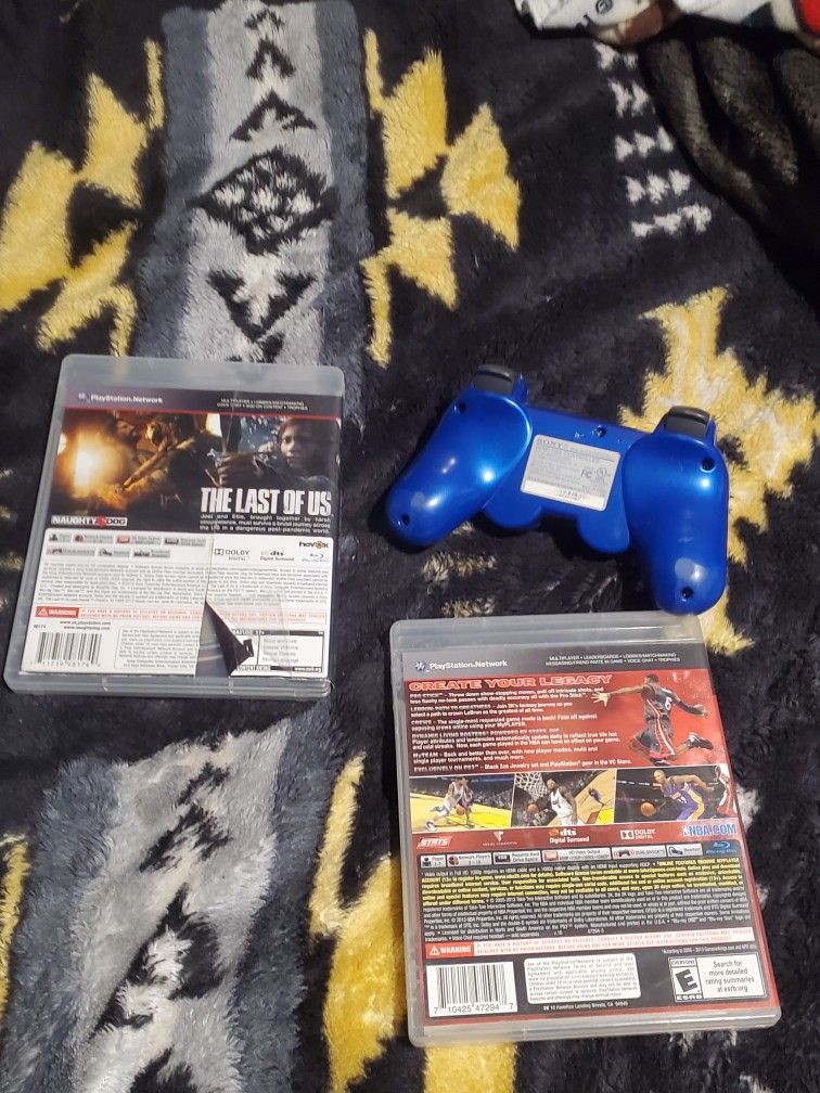 3 Ps3 Games, A Sherlock Holmes Movie And A Ps3 Controller. Best Offer NOT FREE