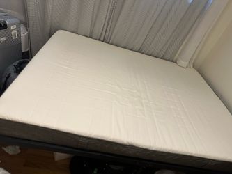Metal Platform Bed Frame and Mattress