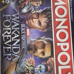 Monopoly Board Game, Wakanda Forever Edition for 2 to 6 Players