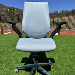 Steelcase Gesture Fully Loaded Model With Polished Aluminum Base Office Chair