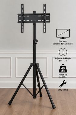 Brand New Adjustable LED/LCD TV Tripod Stand – In Box