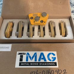 T-MAG X-Soft Bond Double Round Metal Diamonds