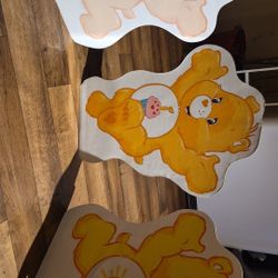 CareBear Cut Outs w/stands