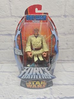 Hasbro Star Wars Episode III Force Battlers Obi-Wan Kenobi Action Figure