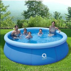 12FT X 36 " INFLATABLE SWIMMING POOL "HONEYDRILL