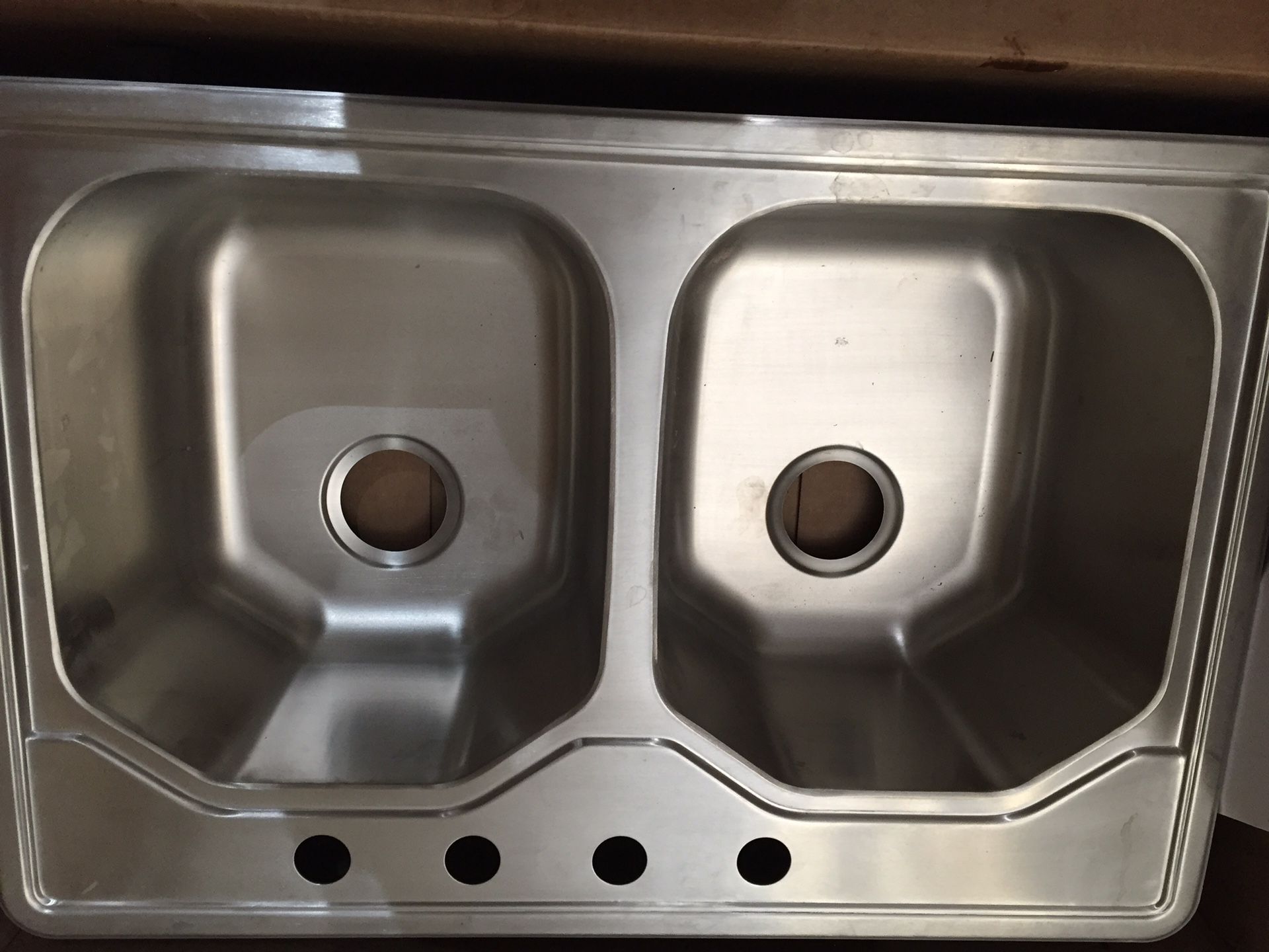 Stainless Steel Sink-18 gauge octogon