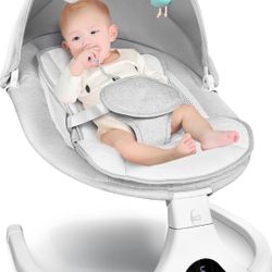 Electric Baby Swing For Infants To Toddler W/ Remote Control 