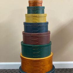 8 Stackable Shaker Boxes
