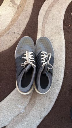 Gray Adidas Low-Top Sneakers
