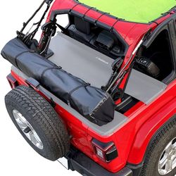 Soft Top Boot Compatible with Jeep Wrangler Premium Storage Cover JL Unlimited JLU 4 Door & 2 Door 2018-Current Black   STOP DRIVING FLAPPI