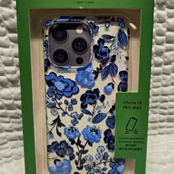 NIB Kate Spade iPhone 15 Pro Max Phone Case 