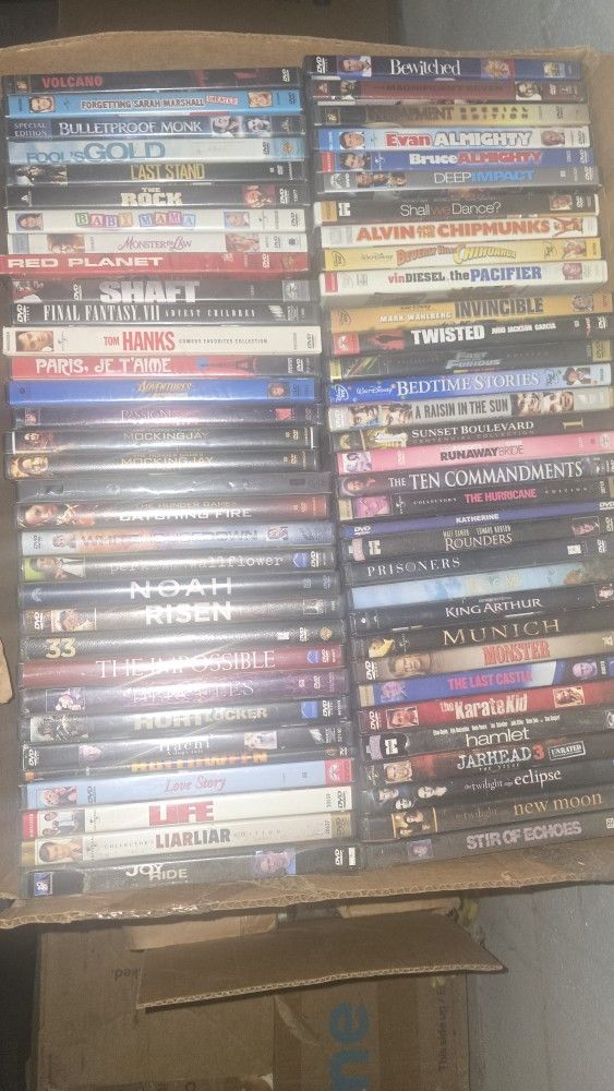 1000+ DVDs