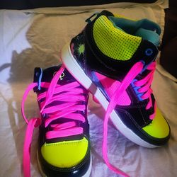 Awesome Colorful Retro Neon Shoes!