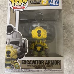 |482| Fallout 76 - Excavator Armor Funko Pop