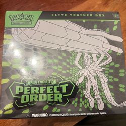 Pokemon Mega Evolution Perfect Order ETB