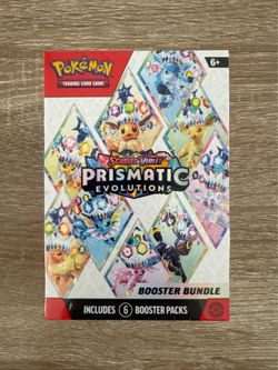 Pokemon Prismatic Evolutions Booster Bundle Sealed New