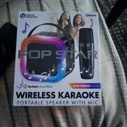 Popstar Wireless Kareoke 