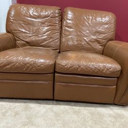 Sofa, Love seat, recliner and tea table