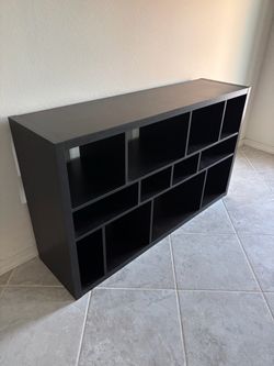 Ikea Expedit Black Storage Bookshelf