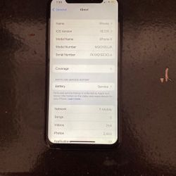 iPhone X 256 GB UNLOCKED Used/like New 
