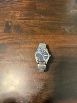 Seiko Watch with Blue Dial